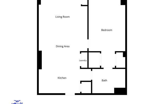 1 bed, 1 bath, 795 sqft, $2,750, Unit 404