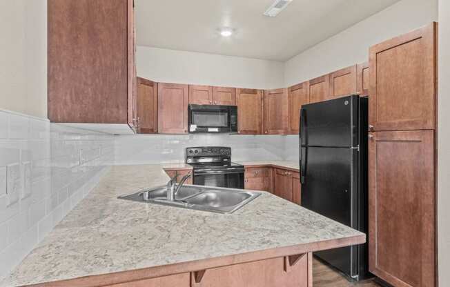 Dakota Flats Apartments in Spokane, Washington Kitchen