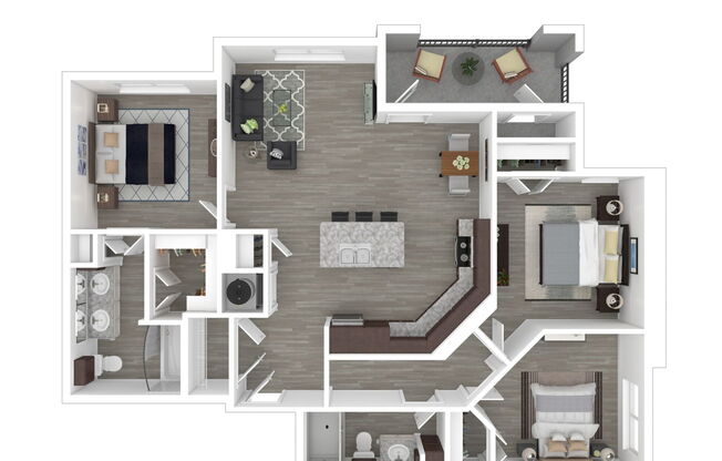 3 beds, 2 baths, 1,160 sqft, $2,033