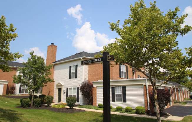 This is a photo of apartment exteriors at Washington Park in Centerville, OH.