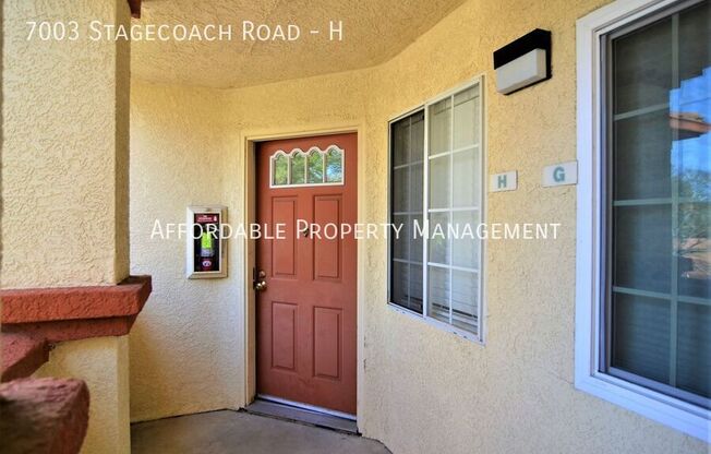 7003 Stagecoach Road Apt. H