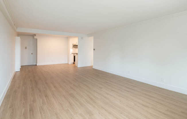 Living Room with Hard Surface Flooring