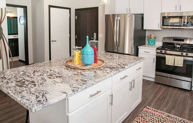 Marble Countertops at The Shoreham, Minnesota, 55416