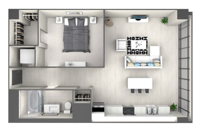 1 bed, 1 bath, 692 sqft, $1,927