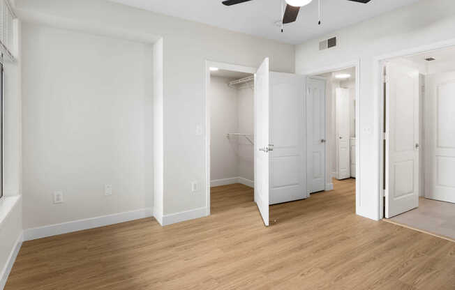 Bedroom with Hard Surface Flooring