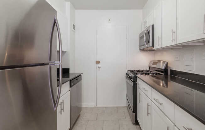 Kitchen with Stainless Steel Appliances