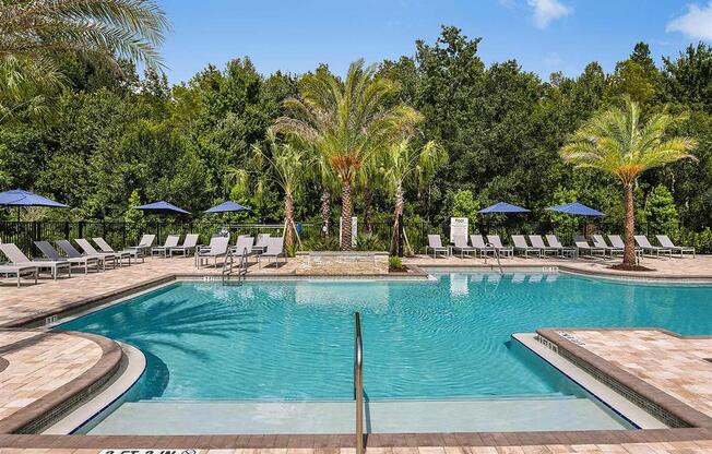 Resort-Style Pool at The Morgan Luxury Apartments in Orlando, FL