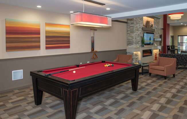 Pool Table at The Grandstone, Mason, OH