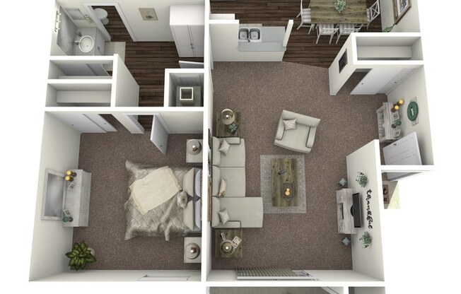 1 bed, 1 bath, 784 sqft, $2,430