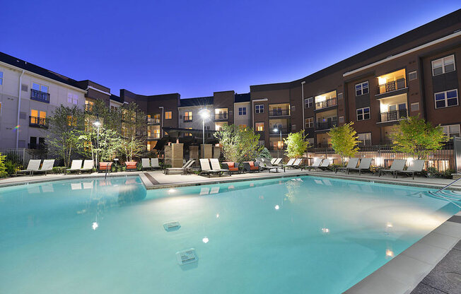 Resort-Style Pool at Mira Upper Rock, Maryland
