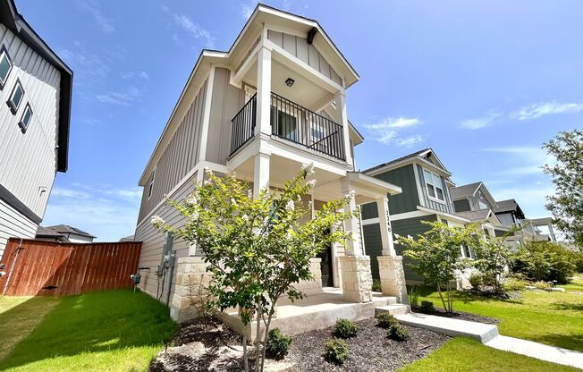 Spacious 3/BR 2.5/BA Home with Modern Finishes, Balcony & Covered Patio