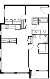 2 beds, 2 baths, 1,082 sqft, $3,200