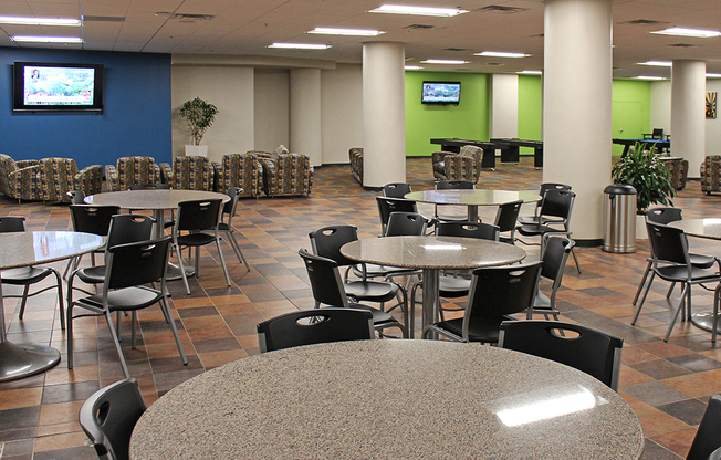 smaller conference room at Residences at Halle, Ohio