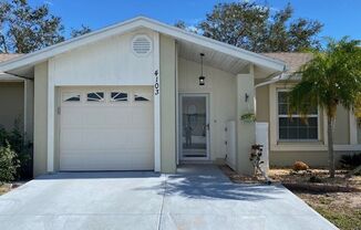 Gorgeous Lakeview 3 Bedroom 2 Bath Villa with Garage!!!