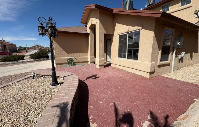 Home for rent in the Eastside of El Paso in "The Tierras"