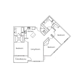 3 beds, 2 baths, 1,367 sqft, $1,972