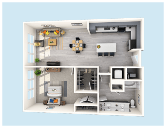 1 bed, 1 bath, 928 sqft, $1,835