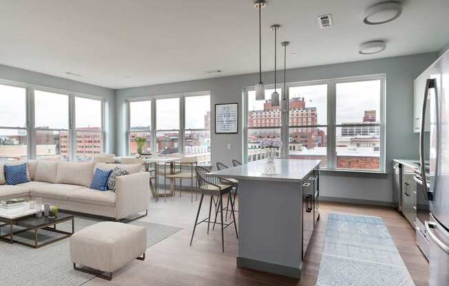 Oversize Windows at Nightingale, Providence