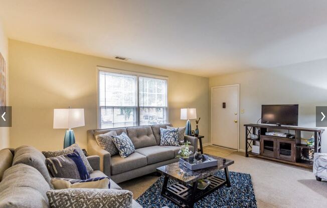 Waterford Square Apartments Living Room in Huntsville, AL