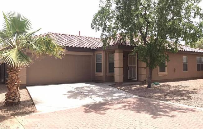 3-bedroom, 2-bath on oversized lot