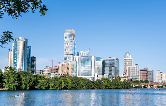 Lady Bird Lake in Austin, TX