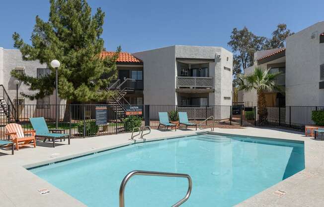 our apartments have a resort style swimming pool