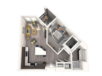 1 bed, 1 bath, 820 sqft, $2,834