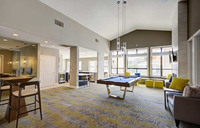 Sagecliff Apartments Billiards Table