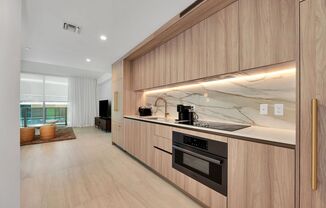 Fully furnished 2-bedroom residence in the heart of Brickell.