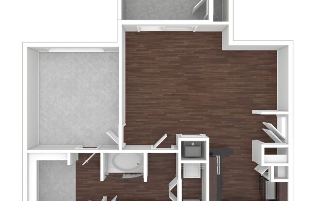 1 bed, 1 bath, 932 sqft, $1,585