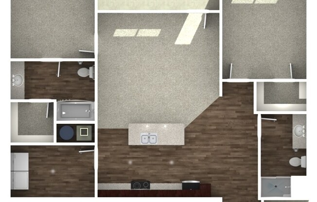 2 beds, 2 baths, 1,108 sqft, $1,810