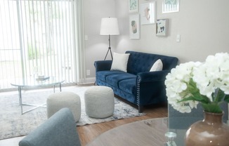 The Element at River Pointe apartments in Jacksonville Florida photo of living room