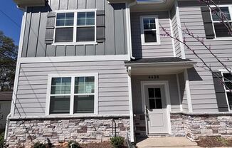 Brand new three-bedroom, 2.5-bath townhome