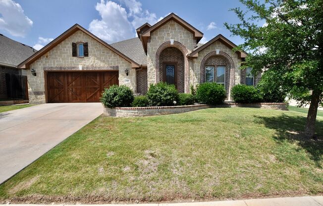 FOR LEASE in ALEDO ISD! Beautiful 3,000+ sf Brick Home with 4 Bedrooms, 3 Bathrooms Plus an Office & Upstairs Flex/Loft Area in a Nice Neighborhood on A Quiet Cul-De-Sac.