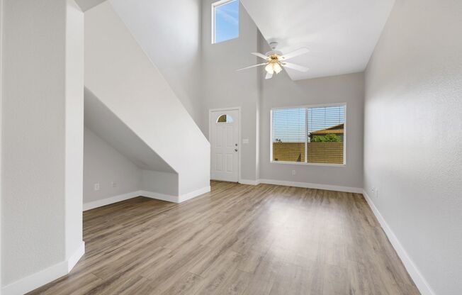 3 bedroom townhome with 2 car garage