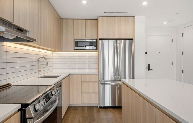 Studio, 1 bath, 444 sqft, $2,975, Unit 1-1C