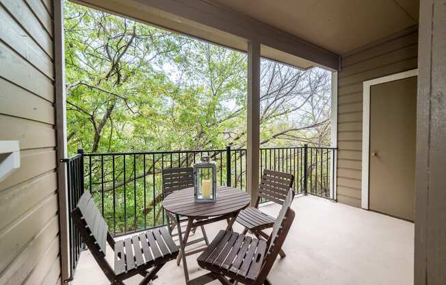 Private balconies and patios | High Oaks