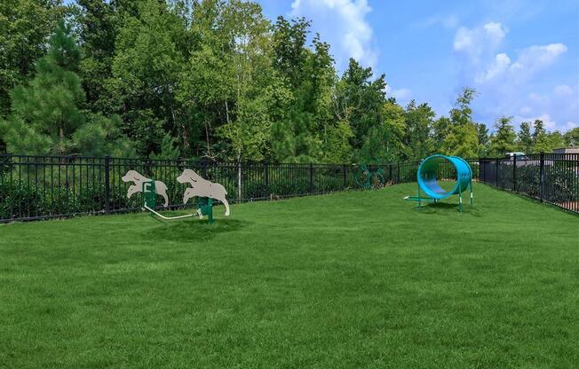 Lush Landscaping at Berewick Pointe in Charlotte, NC Apartments