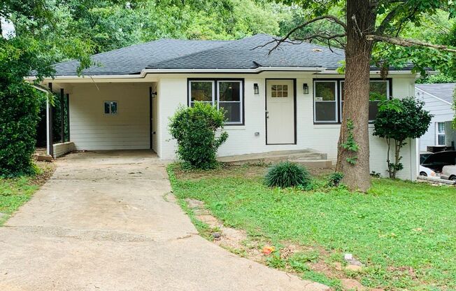 Newly renovated! This intown home features an Open Floorplan with Natural Light, a Cozy Family Room, must see!