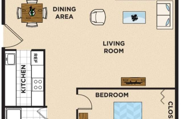 an empty living room with white walls and wood flooring