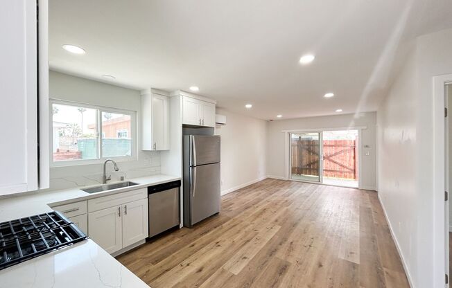 Welcome to your beautifully renovated single level home in the heart of Oceanside!