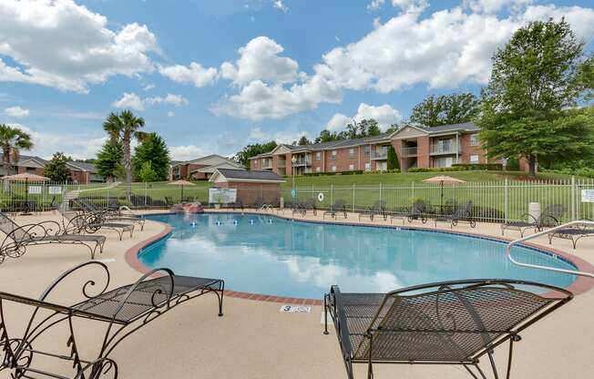 Mountain View Apartment Homes, Tuscaloosa, AL, Resort Style Pool