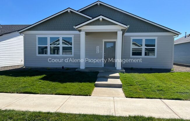 Brand new 3 bedroom home