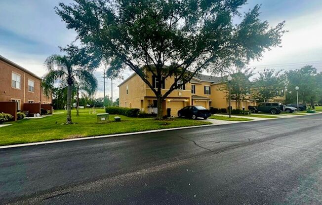 Welcome Home! Move in July 2025!! Beautiful 3X2.5 with water views! Attached 1 car garage! Lawn care included!