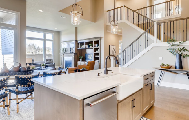 Stunning Home With Luxury Finishes in Wilsonville's Premier Neighborhood, Stafford Meadows in Frog Pond. The Primary Suite is located on the Main Level.