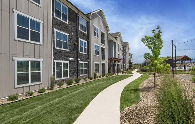 Walking Path at Watermark at Harvest Junction, Longmont, CO, 80501
