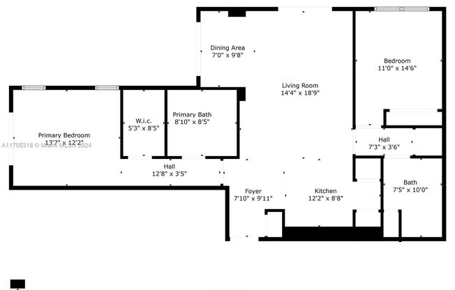 2 beds, 2 baths, $3,800, Unit 333 NE 24th St # 16-10 (A11705318)