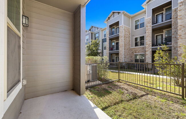 Backyard at North Creek, Hutto, 78634