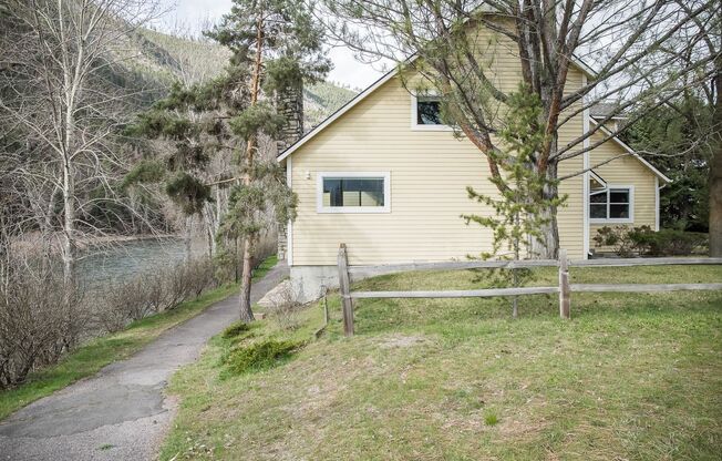 Must see completely updated 3 bedroom 2 bath on the Clark Fork River