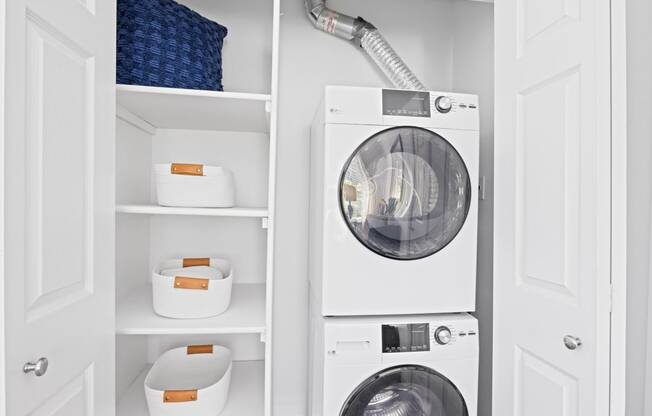 In-Unit Washer and Dryer at The Lakes in Bellevue, WA 98007